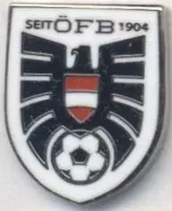 Австрія,федерація футболу,№7 ЕМАЛЬ /Austria football federation enamel pin badge