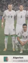 постер А4 футбол зб. Алжир 2010 Кікер / Algeria national football team poster