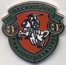 Білорусь,федерація футболу,№6 ЕМАЛЬ/Belarus football federation enamel pin badge