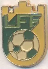 Литва, федерація футболу, важмет / Lithuania football federation assn. pin badge