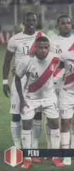 постер А4 футбол зб. Перу 2018 Кікер / Peru national football team Kicker poster