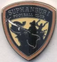футбол.клуб Супханбурі (Таїланд) ЕМАЛЬ/Suphanburi FC,Thailand football pin badge