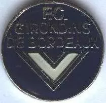 футбол.клуб Бордо (Франція)2 важмет/Girondins Bordeaux,France football pin badge