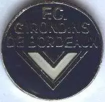 футбол.клуб Бордо (Франція)2 важмет/Girondins Bordeaux,France football pin badge