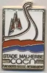 футбольний клуб СМ Кан (Франція)1 ЕМАЛЬ/SM Caen,France football enamel pin badge