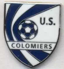 футбольний клуб Колом'є (Франція) ЕМАЛЬ / US Colomiers,France football pin badge