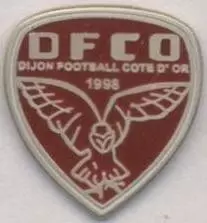 футбольний клуб Діжон (Франція) ЕМАЛЬ/Dijon FCO,France football enamel pin badge