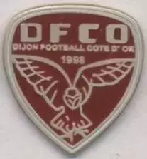футбольний клуб Діжон (Франція) ЕМАЛЬ/Dijon FCO,France football enamel pin badge
