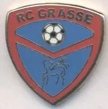 футбольний клуб Грасс (Франція) ЕМАЛЬ/RC Grasse,France football enamel pin badge