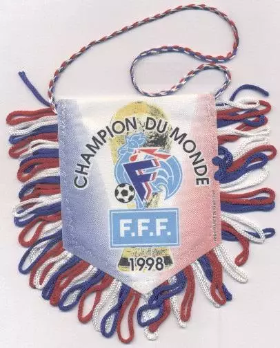 вимпел 10х8 федерація футболу Франція чемпіон/France football federation pennant