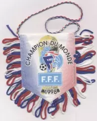 вимпел 10х8 федерація футболу Франція чемпіон/France football federation pennant