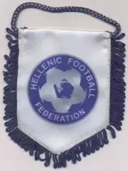 вимпел 13х9 федерація футболу Греція офіц. / Greece football federation pennant