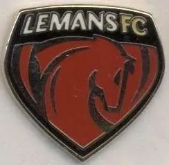 футбол.клуб Ле-Ман (Франція)3 ЕМАЛЬ /Le Mans FC,France football enamel pin badge