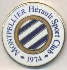 футбол.клуб Монпельє (Франція)3 ЕМАЛЬ /Montpellier HSC,France football pin badge
