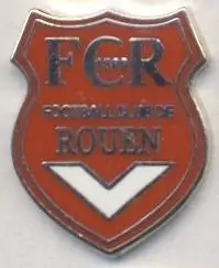 футбольний клуб Руан (Франція)1 ЕМАЛЬ /FC Rouen,France football enamel pin badge