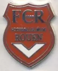 футбольний клуб Руан (Франція)1 ЕМАЛЬ /FC Rouen,France football enamel pin badge