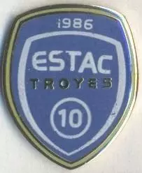 футбол.клуб Труа (Франція)3 ЕМАЛЬ /ES Troyes AC,France football enamel pin badge