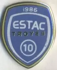футбол.клуб Труа (Франція)3 ЕМАЛЬ /ES Troyes AC,France football enamel pin badge
