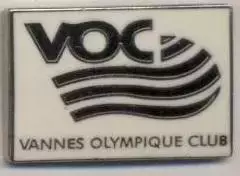 футбольний клуб Ванн (Франція)2 ЕМАЛЬ/Vannes Olympique,France football pin badge