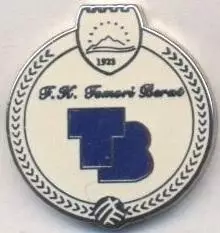 футбол.клуб Томорі Берат (Албанія1 ЕМАЛЬ/Tomori Berat,Albania football pin badge