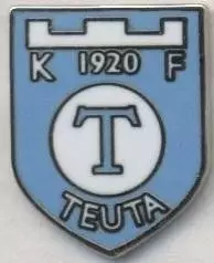 футбол.клуб Теута Дуррес (Албанія3 ЕМАЛЬ/Teuta Durres,Albania football pin badge