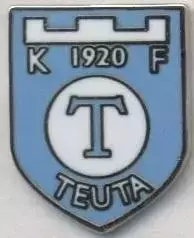 футбол.клуб Теута Дуррес (Албанія3 ЕМАЛЬ/Teuta Durres,Albania football pin badge