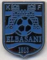 футбольний клуб Ельбасан (Албанія)1 ЕМАЛЬ/KF Elbasani,Albania football pin badge