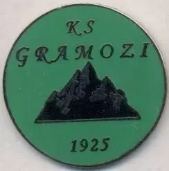 футбол.клуб Грамозі (Албанія)1 ЕМАЛЬ / Gramozi Erseke,Albania football pin badge