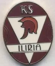футбол.клуб Ілірія (Албанія1 ЕМАЛЬ/Iliria Fushe-Kruje,Albania football pin badge