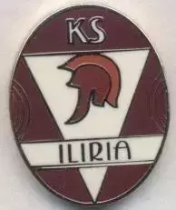 футбол.клуб Ілірія (Албанія1 ЕМАЛЬ/Iliria Fushe-Kruje,Albania football pin badge