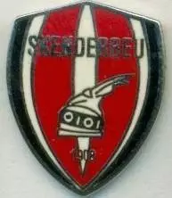 футбол.клуб Скендербеу (Албанія)2 ЕМАЛЬ / Skenderbeu Korce, Albania football pin