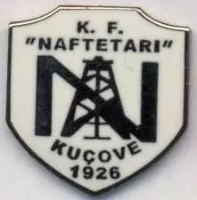 футбольний клуб Нафтетарі (Албанія) ЕМАЛЬ /Naftetari Kucove,Albania football pin
