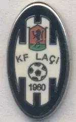 футбольний клуб Лячі (Албанія)2 ЕМАЛЬ /KF Laci,Albania football enamel pin badge