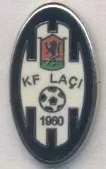 футбольний клуб Лячі (Албанія)2 ЕМАЛЬ /KF Laci,Albania football enamel pin badge