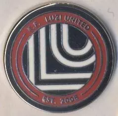 футбол.клуб Люзі Юнайтед (Албанія) ЕМАЛЬ /Luzi United,Albania football pin badge