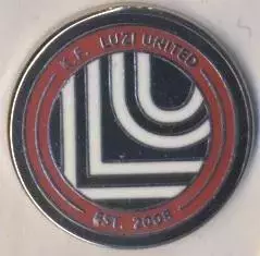 футбол.клуб Люзі Юнайтед (Албанія) ЕМАЛЬ /Luzi United,Albania football pin badge