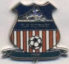 футбол.клуб Корабі (Албанія) ЕМАЛЬ / Korabi Peshkopia,Albania football pin badge
