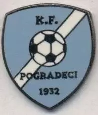 футбол.клуб Поградєц (Албанія)2 ЕМАЛЬ / KF Pogradeci, Albania football pin badge