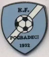 футбол.клуб Поградєц (Албанія)2 ЕМАЛЬ / KF Pogradeci, Albania football pin badge