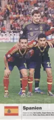 постер А4 футбол зб. Іспанія 2014 Кікер / Spain national football team poster