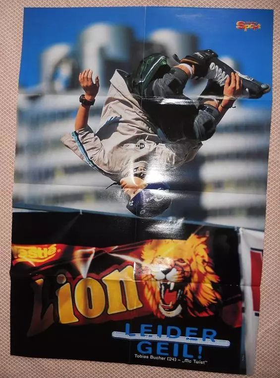 постер А1 роллер/футбол Шолль (Німеччина) /roller/Scholl,Germany football poster