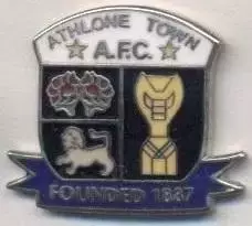 футбол.клуб Атлон (Ірландія)1 ЕМАЛЬ /Athlone Town,Rep.Ireland football pin badge
