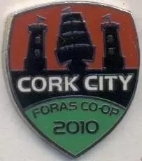 футбол.клуб Корк Сіті (Ірландія)5 ЕМАЛЬ/Cork City,Rep.Ireland football pin badge