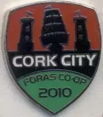 футбол.клуб Корк Сіті (Ірландія)5 ЕМАЛЬ/Cork City,Rep.Ireland football pin badge