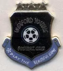 футбол.клуб Вексфорд (Ірландія)1 ЕМАЛЬ / Wexford Youths,Rep.Ireland football pin