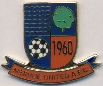 футбол.клуб Мерв'ю (Ірландія1 ЕМАЛЬ/Mervue United,Rep.Ireland football pin badge