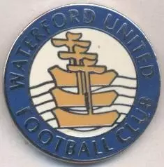 футбол.клуб Вотерфорд (Ірландія)3 ЕМАЛЬ / Waterford AFC,Rep.Ireland football pin