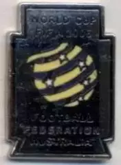 Австралія, федерація футболу,№1, ЕМАЛЬ / Australia football federation pin badge