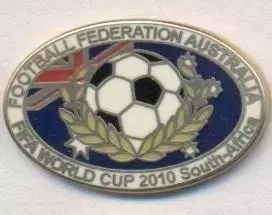 Австралія, федерація футболу,№3, ЕМАЛЬ / Australia football federation pin badge