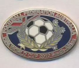Австралія, федерація футболу,№4, ЕМАЛЬ / Australia football federation pin badge